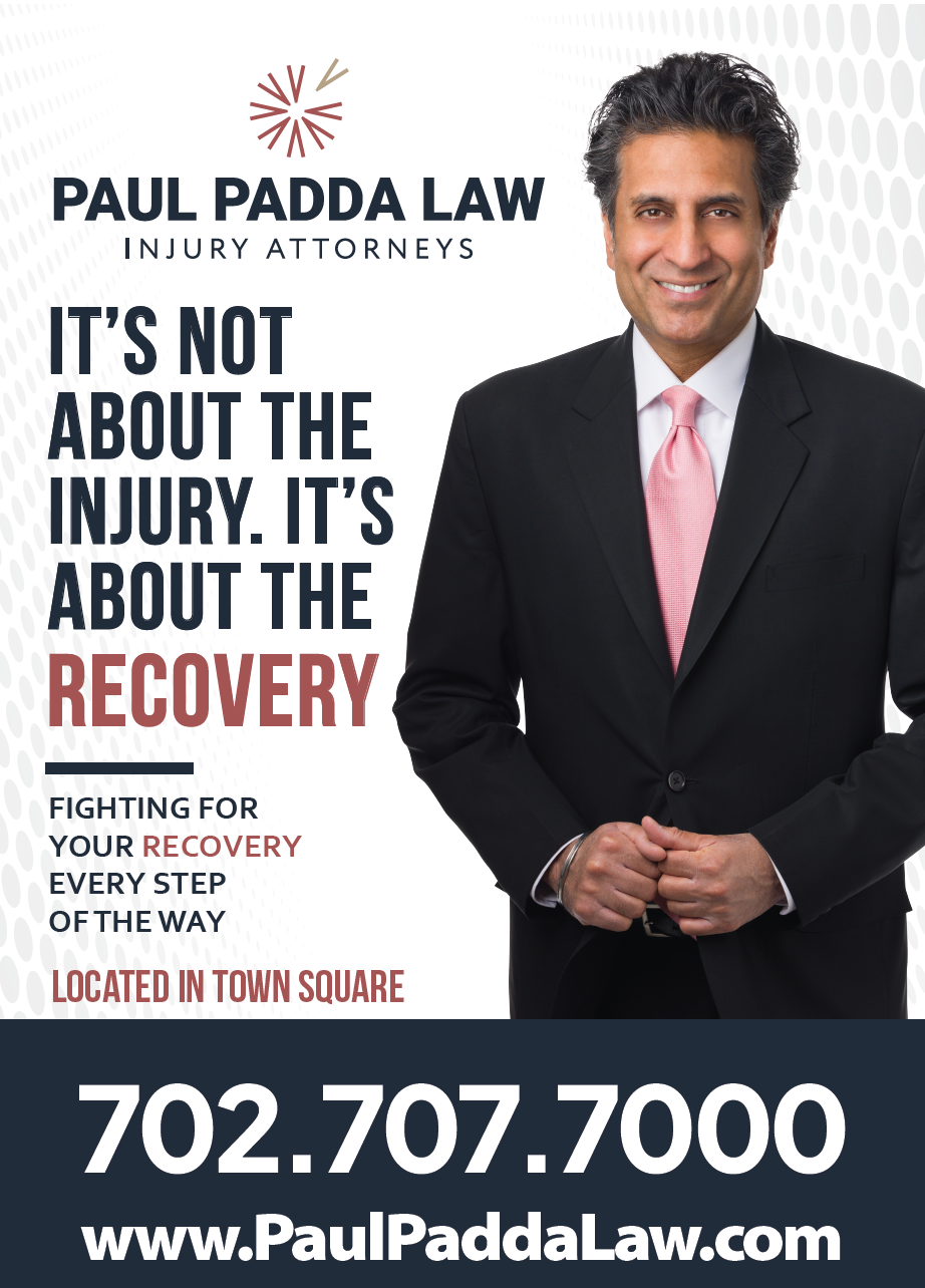 Paul Padda Law Injury poster — It's about the recovery