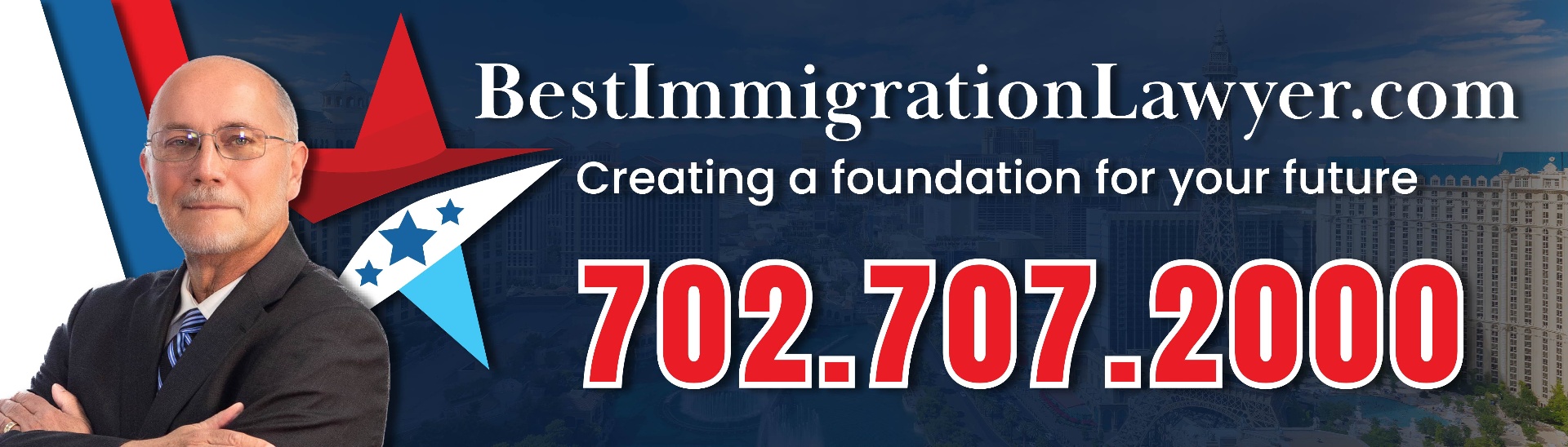 Best Immigration Lawyer digital billboard